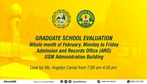 Graduate School Evaluation @ Admission and Records Office