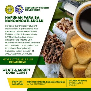 Hapunan Para Sa Nangangailangan (Wave 2) @ OSA Building