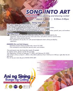 Song into Art @ USM AUDITORIUM