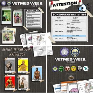 Schedule of VetMed Week @ USM Ground