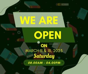 We Are Open