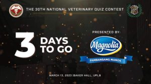 The 30th National Veterinary Quiz Contest @ Baker Memorial Hall, University of the Philippines Los Baños