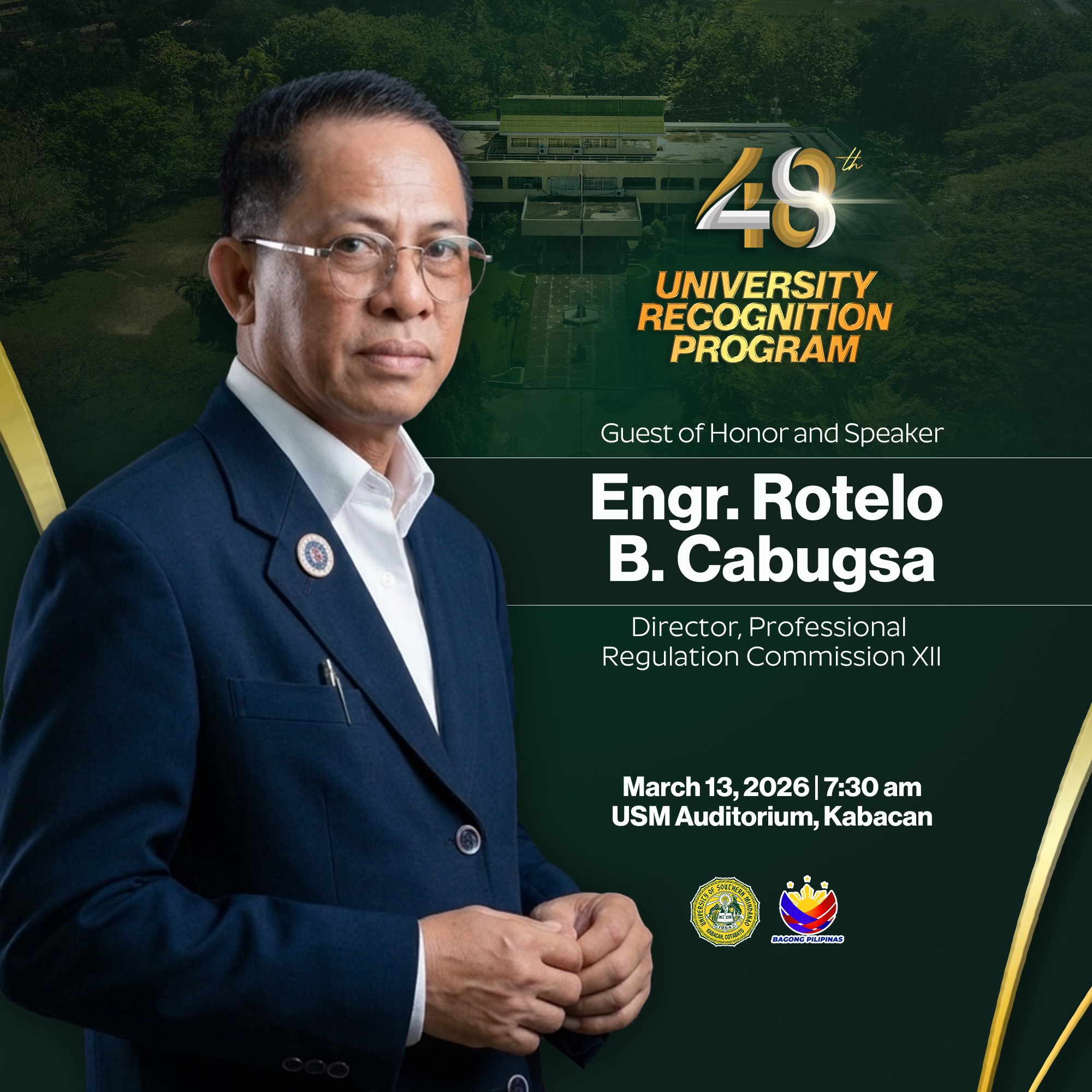 ATTENDANCE: 48th University Recognition Day