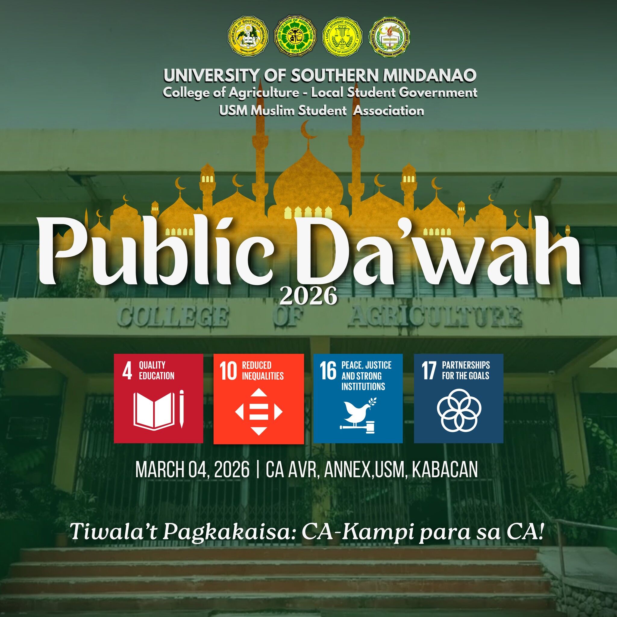 CA-TUNTOT SA ILMO: PUBLIC DA'WAH 2026